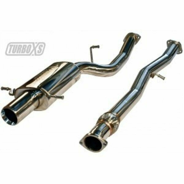 Hands On Cat Back Exhaust for 2004-2008 Forester 2.5 XT HA3834353
